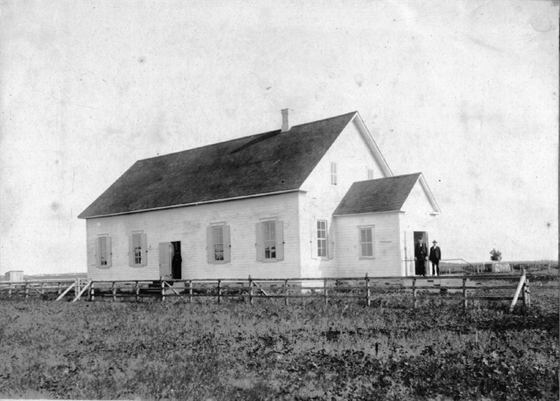 Chortitz Church old photograph